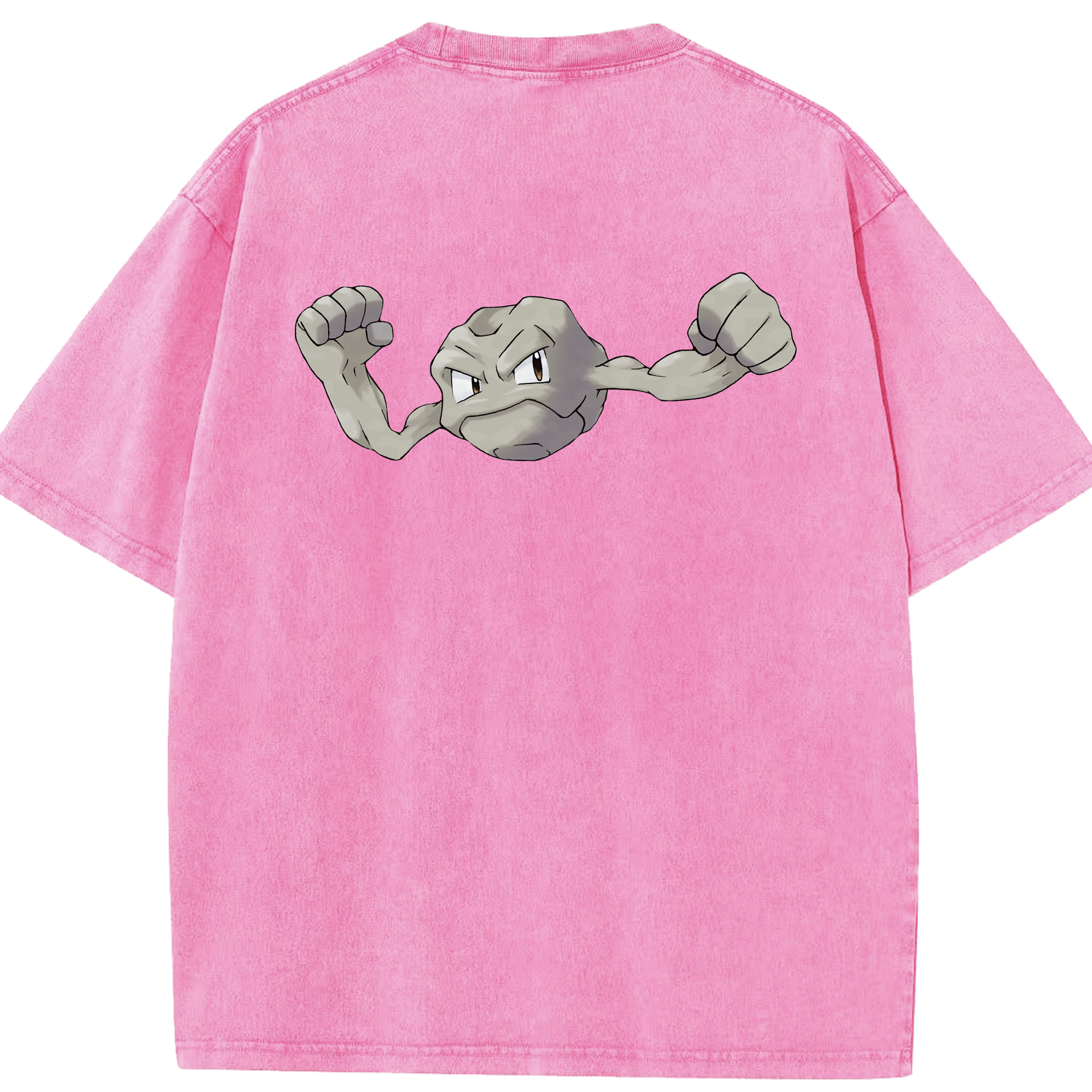 （画像用） ポケットモンスター Pokémon 綿100% ヴィンテージ風 半袖Tシャツ（背面プリント）